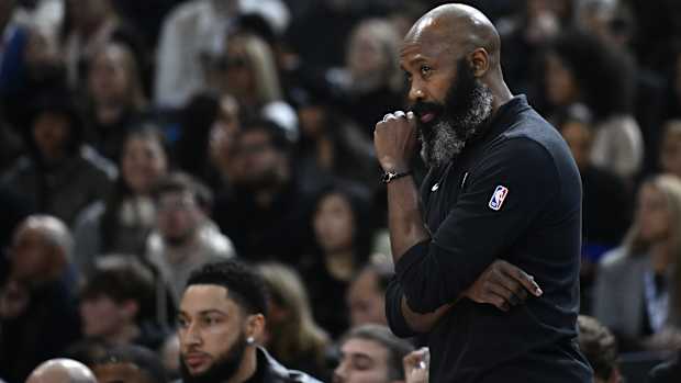  Brooklyn Nets head coach Jacque Vaughn